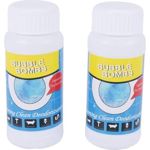 Pipe Dredge Deodorant,Sink and Drain Cleaner,Magic Bubble Bombs Fast Foaming Deodorant Strong Cleaning Agent Tool for Kitchen To