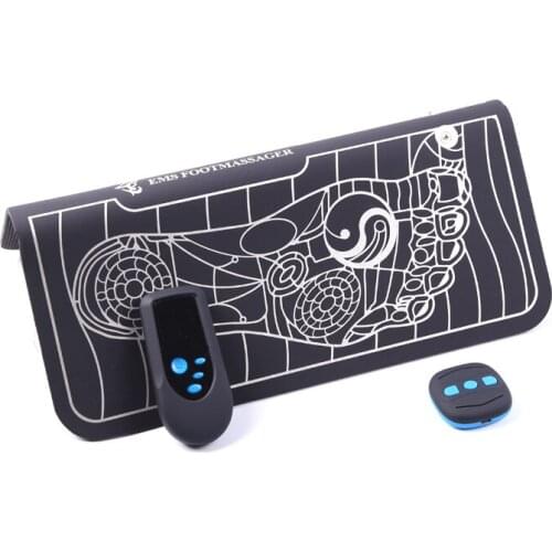 Electric EMS USB Electric Foot Massager Pad Feet Muscle Ens Electrodes Massager Kneading Relax Shiatsu Deep Relaxation