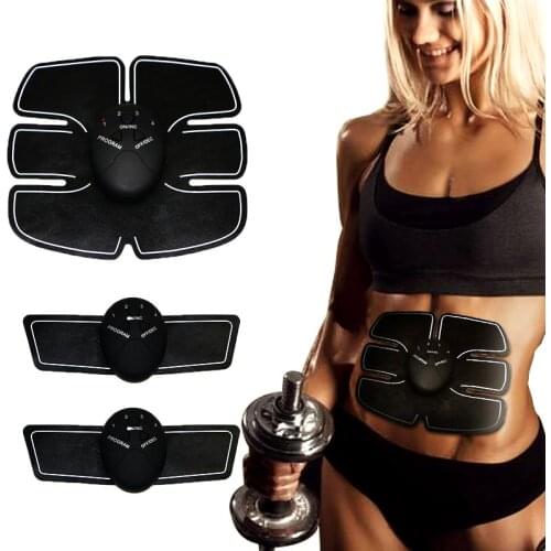 Electronic Muscle EMS Stimulator Abdominal Muscle Trainer Slimming ems abs trainer rechargeable