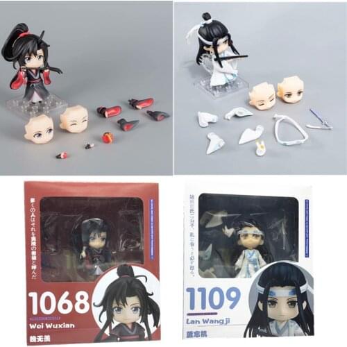 Figure 1109 Lan Wangji 1068 Wei Wuxian Figure Grandmaster of Demonic Cultivation Mo Dao Zu Shi Action Figures Model Toy Gift