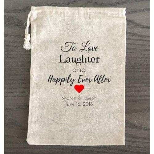 Custom name To Love, Laug wedding Hangover Kit jewelry favor muslim Bags Bachelorette hen bridal shower Party gift bag