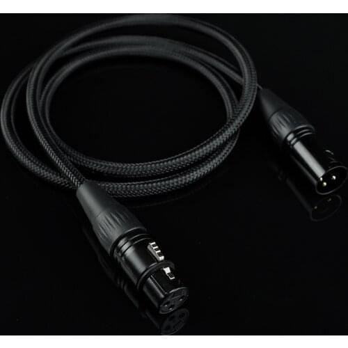 Hifi XLR Cable Microphone Cannon Plug XLR Cable Guitar Cable Extension Mikrofon Cable for audio Mixer Amplifiers