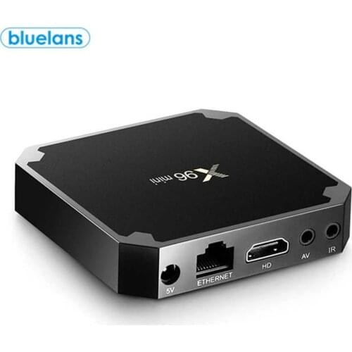 X96mini Android 9.0 Media Player Set Top Box 1+8G/1+16G Smart Set-Top TV Box Quad Core 4K 3D WIFI 100M Media TV Box тв