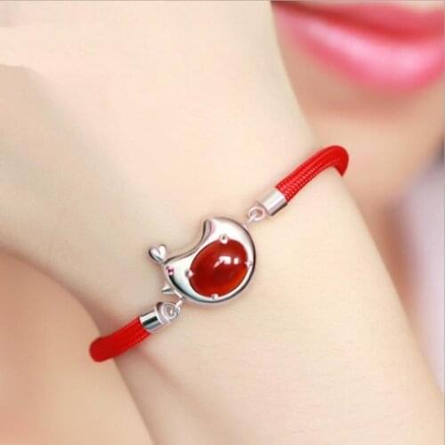 Everoyal Fashion Crystal Animal Bracelets For Women Birthday Accessories Female Gift Charm Silver 925 Bracelets Girls Jewelry