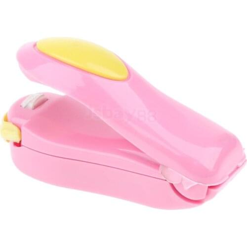 Durable Portable Mini Bath Salt Mold Heat Sealer Sealing Machine For Bath Ball Shrink Wrap Bag Pouch Pink Handmade Soap Mold
