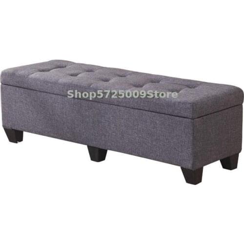 Simple Shoe Changing Stool Shoe Cabinet Clothing Store Sofa Stool Household End Of Bed Storage Stool Storage Box Can Sit On Adul