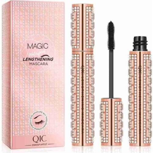 4d Fiber Diamond Mascara Natural 3D Mascara Eyelash Long Curling Lashes Extension Eye Lashes Cosmetics