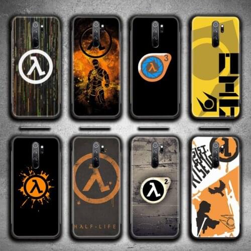 Half Life Pattern Phone Case for Redmi Note 9 8 8T 8A 7 6 6A Go Pro Max Redmi 9 K20 K30 Pro