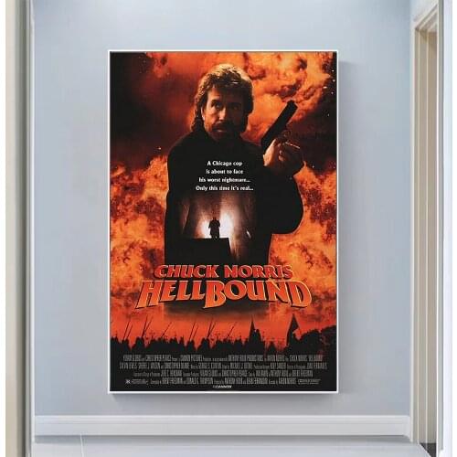 V0546 Hellbound Vintage Classic Movie Wall Silk Cloth HD Poster Art Home Decoration Gift