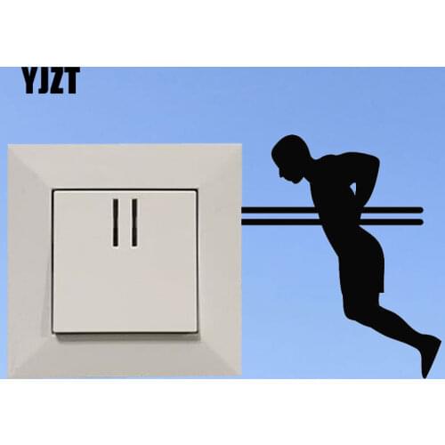 YJZT SW Calisthenics # 2 Vinyl Wall Decals Fashion Decor Switch Stickers 8SS-2489
