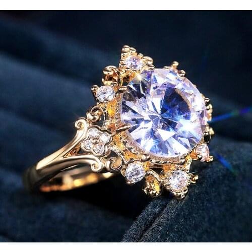 YSDLJG Women's Gold Rings