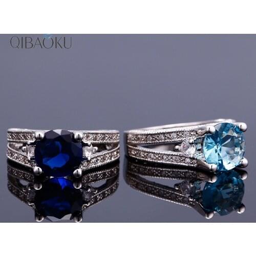 New Womens Romantic Tower Ring CZ Cubic Zirconia Luxury Accessories for Couple Jewelry Gift Vintage Fashion Ring