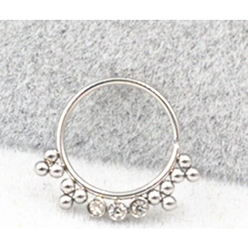 50pcs 20gx10mm Surgical Steel Nose Ring Earring Septum Rings Ear Helix Cartilage Diath Nose Studs Body Piercing NEW Free Ship