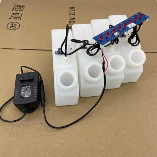 8 way Alarm Board Adapter with 500ML for Ink Tank Ink Level Sensor Epson UV Printer Solvent and Waterbased Ink Printing Machine