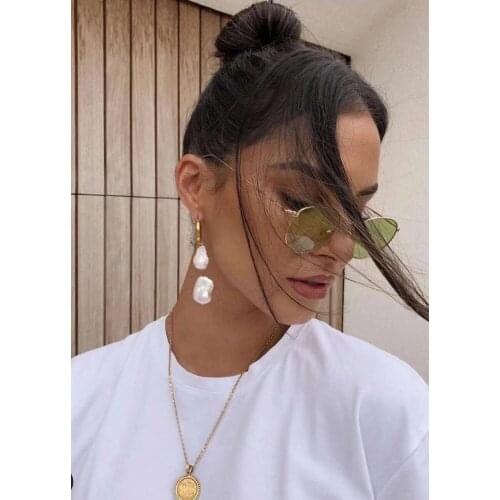 Женские золотые серьги About The Fit China At AliExpress