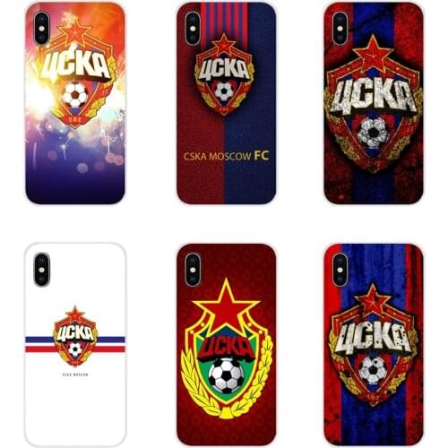 PFC CSKA Moscow Accessories Phone Cases Covers For Xiaomi Mi4 Mi5 Mi5S Mi6 Mi A1 A2 A3 5X 6X 8 CC 9 T Lite SE Pro