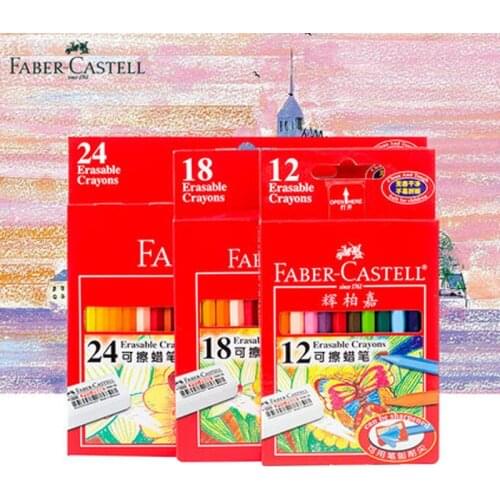 Allemagne faber-castell Crayon 1223/12 couleur 18 couleur 24 couleur hexagone enfant peinture Crayon doux