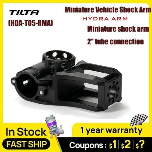 TILTA Mini Shock Absorber DJI RS2 Mobile Car Camera Hydra Predator Rail Mounting Attachment Remote Control 2 Card Tube Connector