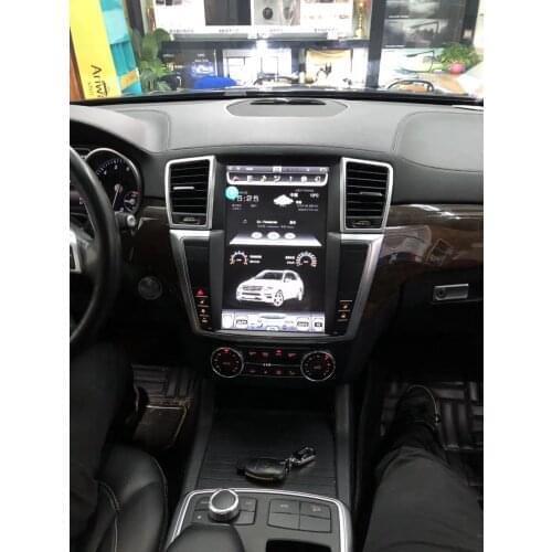 Tesla style Android 9.0 Car Multimedia Player for MERCEDES-BENZ GL ML 2012-2016 car GPS Navi Autoradio Audio stereo BT Head unit