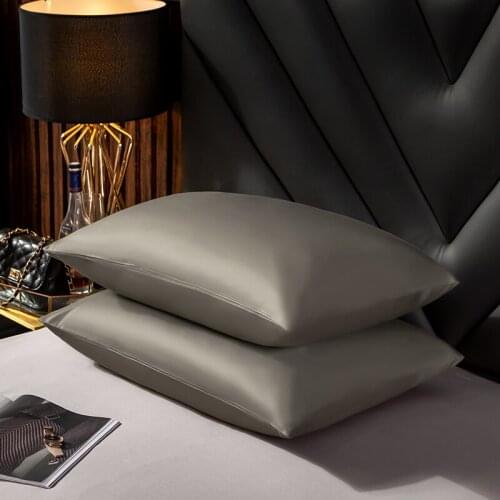 Long Staple Cotton Pillowcase Big Pillow Case Household Bedding Pillow Cover 48x74cm 2pcs