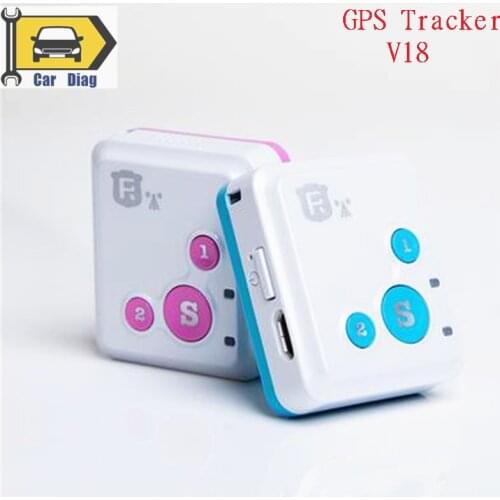 Gps Tracker RF-V16 GSM Real-Time Tracker Mini SOS Communicator GSM GPRS LBS Tracker Strap & Bracelet Tracker V18