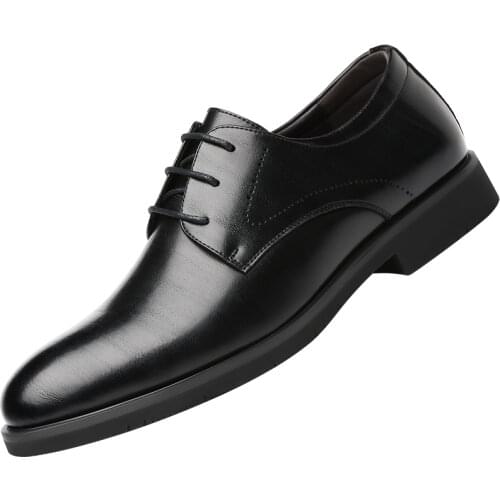 2021 Dress Wedding Shoes Summer Formal Shoes Genuine Leather Executive Oxford Shoes For Men Dress Shoes Oxfords Business Office