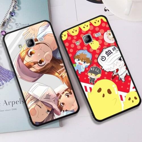 Cute Anime Cells At Work Phone Case Cover for Samsung J6 J7 J2 J5 prime J4 J7 J8 2016 2017 2018 DUO core neo M20