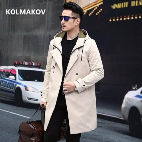 2020 new arrival jackets high quality wool trench coat men,mens business dress wool coat men size M-XXXL