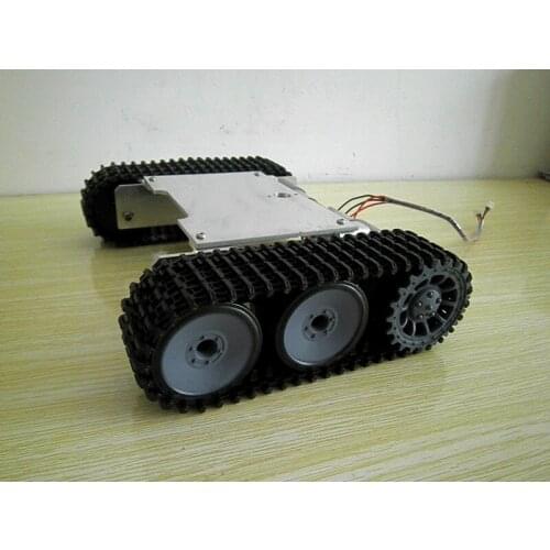 RC Tank Robot Car Chassis Kit Caterpillar DIY Robot Electronic Toy Tracked Vehicle Track Crawler Caterpillar Remote Control Toy