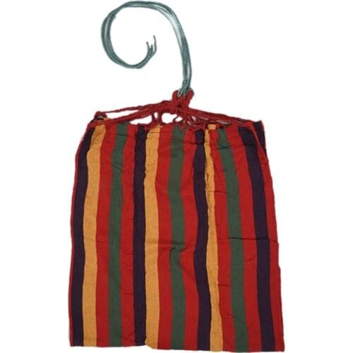 Rainbow Outdoor Leisure Single canvas Hammocks Ultralight Camping Hammock with backpack CNIM Hot