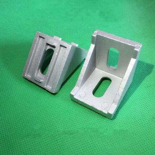 4pcs 4040 aluminum profile corner bar connection 90 degree bracket thickening and strong foot seat