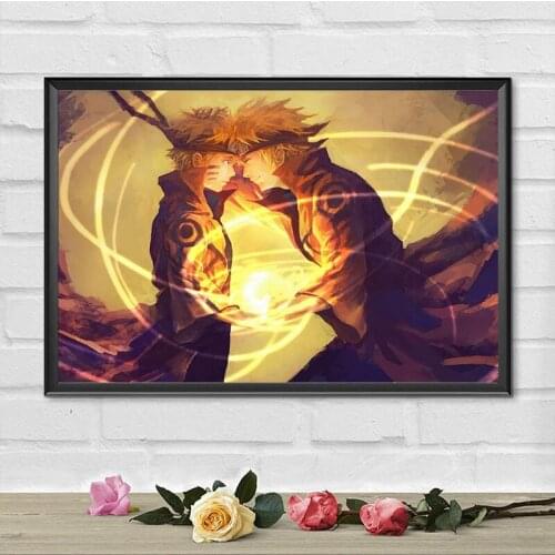 Japanese Anime Canvas Painting Naruto Minato Posters and Prints Wall Art Print Mural Pictures Childrens Room Home Decor Cuadros