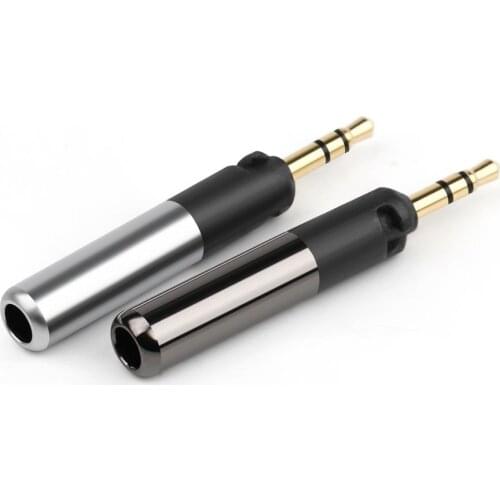 10PCS Jack 2.5mm Audio Plug Adapter For ATH-R70X M50X M40X HD558 HD518 HD598 HiFi Headset Mini Jack Wire Connector