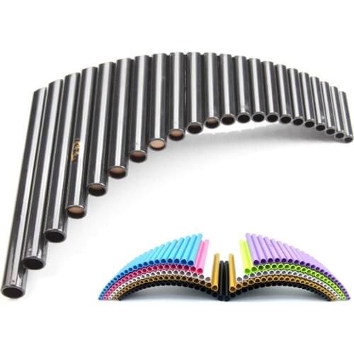 22 Pipes Panpipe Handmade ABS Resin G Key Romania flauta pan Musical Instruments Pan flute 22 for Professioal play or study