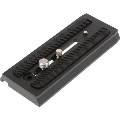 501PL Sliding Dovetail Quick Release Plate 120mm 1/4"-20 &3/8" Camera Screws