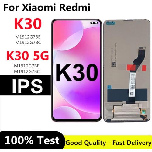 6.67" For Xiaomi Redmi K30 4G 5G LCD Display Touch Screen Digitizer Assembly For Redmi k 30 LCD Display