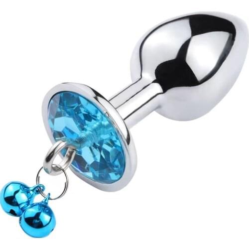 2021New Anal Plug Sex Toys Mini Round Shaped Metal Stainless Smooth Steel Butt Small Tail Female/Male Dildo Intimate Goods