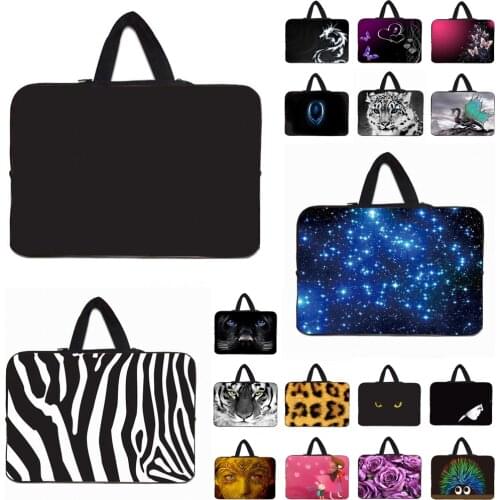 10" 12" 11.6" 13.3" 14" 15" 16" 17" Laptop Carry Handle Case Neoprene Pouch For Macbook New Air 13.3 Pro 16.1 Huawei Lenovo Acer