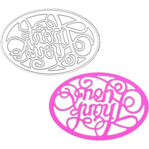 Julyarts Circle Die Cuts for Card Making Stencil Scrapbooking Stencil Album Make Template Decor Model Craft