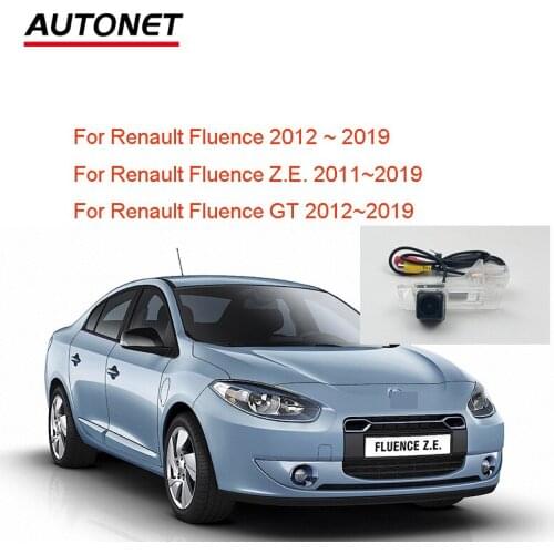 CVBS Rear view camera For Renault Fluence Fluence GT 2012~2019 For Renault Fluence Z.E.2011~2019 AHD license plate camera