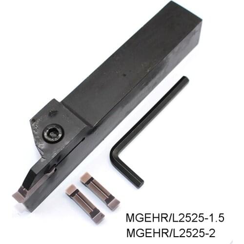 MGEHR2525-1.5 MGEHR2525-2 Extermal Turning Tool boring Bar cnc machine cutting grooving tool holder for MGMN150 MGMN200 inserts
