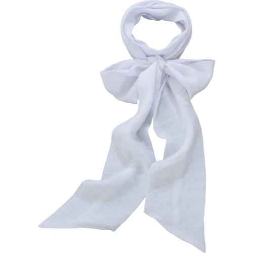 Men Handmade Long Regency Ascot Tie Renaissance Neckerchief Victorian Cravat