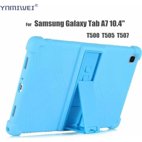Soft Case for Samsung Galaxy Tab A7 10.4 2020 Tablet Stand Cover for Samsung Galaxy Tab A7 10.4 SM-T500/T505/T507 Protect Shell
