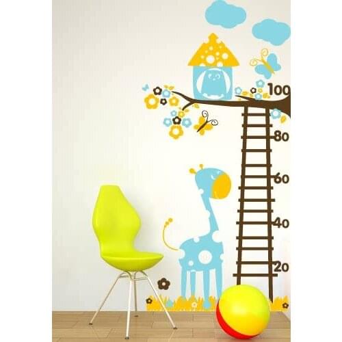 Wall sticker childrens ladder Metro-measures 67x140 cm wall decoration, wall stickers, wallpaper