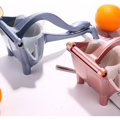 New Manual Fruit Juicer Aluminum Alloy Hand Pressure Squeezer Pomegranate Lemon Orange Fresh Juicer Kitchen Machine Tools