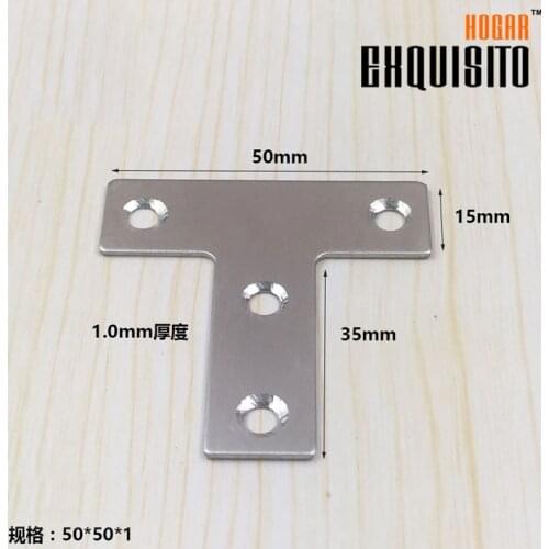 Corner Steel Corner Code Triangular Bracket Angle Iron Bracket Table Chair Fixing Bracket Right Angle GH50X50X1
