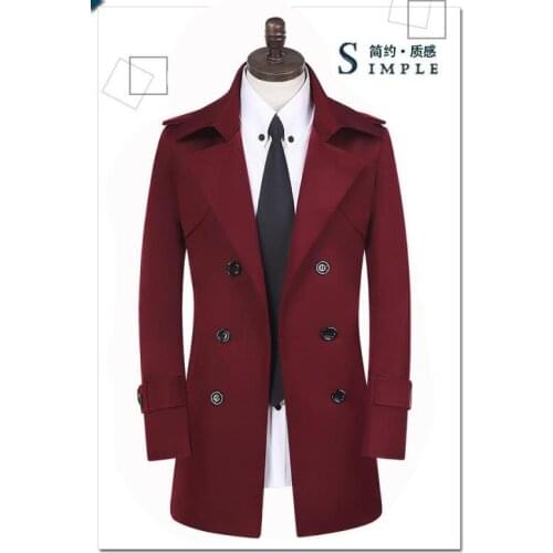 Spring business slim sexy trench coat men overcoat veste homme double breasted business outerwear belt plus size S - 8XL 9XL