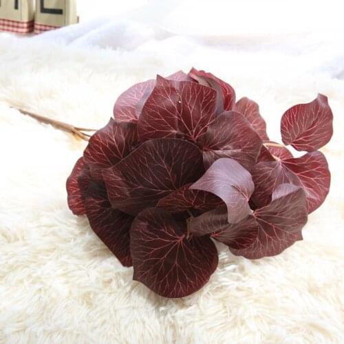 1PC Artificial Plants Magnolia leaves Fake Tree Branches Silk Magnolia Leaves Plant Wall Foliage For Home Office Decoration