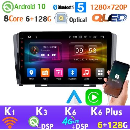 6G+128G Android 10 QLED 1280*720 For Lexus RX300 RX330 RX350 GPS Radio CarPlay 4G WiFi DSP Head Unit HDMI auto SPDIF AHD 1080P