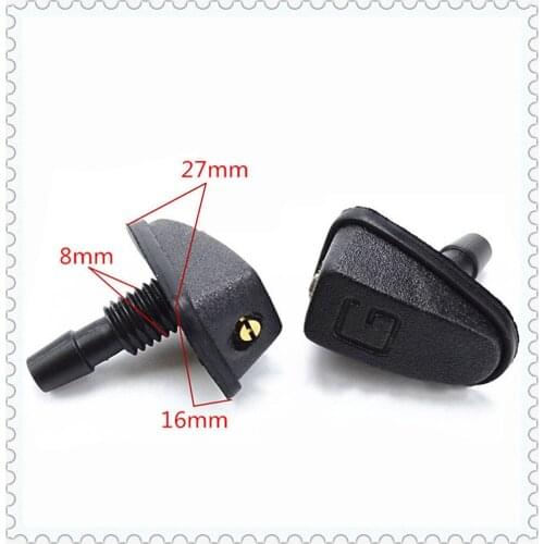 Car Universal Sprinkler Head Wiper Water spray for Honda 2003 ACCORD 1998 2005 2013 CMC 2012 2013 2008 CR-V 2004